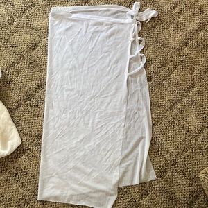 Beach coverup skirt